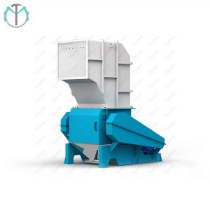 Industrial Plastics Blue Bucket Drums Barrels HDPE Waste Crusher Shredder Machine